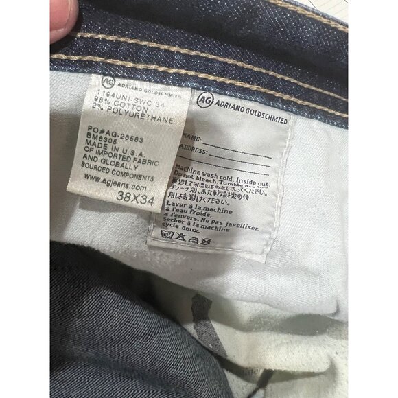 AG Adriano Goldschmied The New Hero Relaxed Fit Jeans - Size 38x32 - Picture 5 of 5